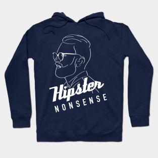 Hipster Nonsense (Hipster Dude) Hoodie